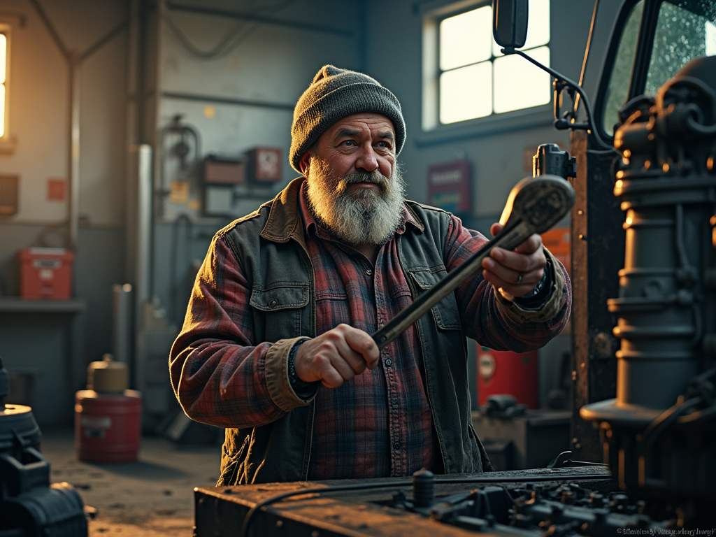 коробка передач на грузовике