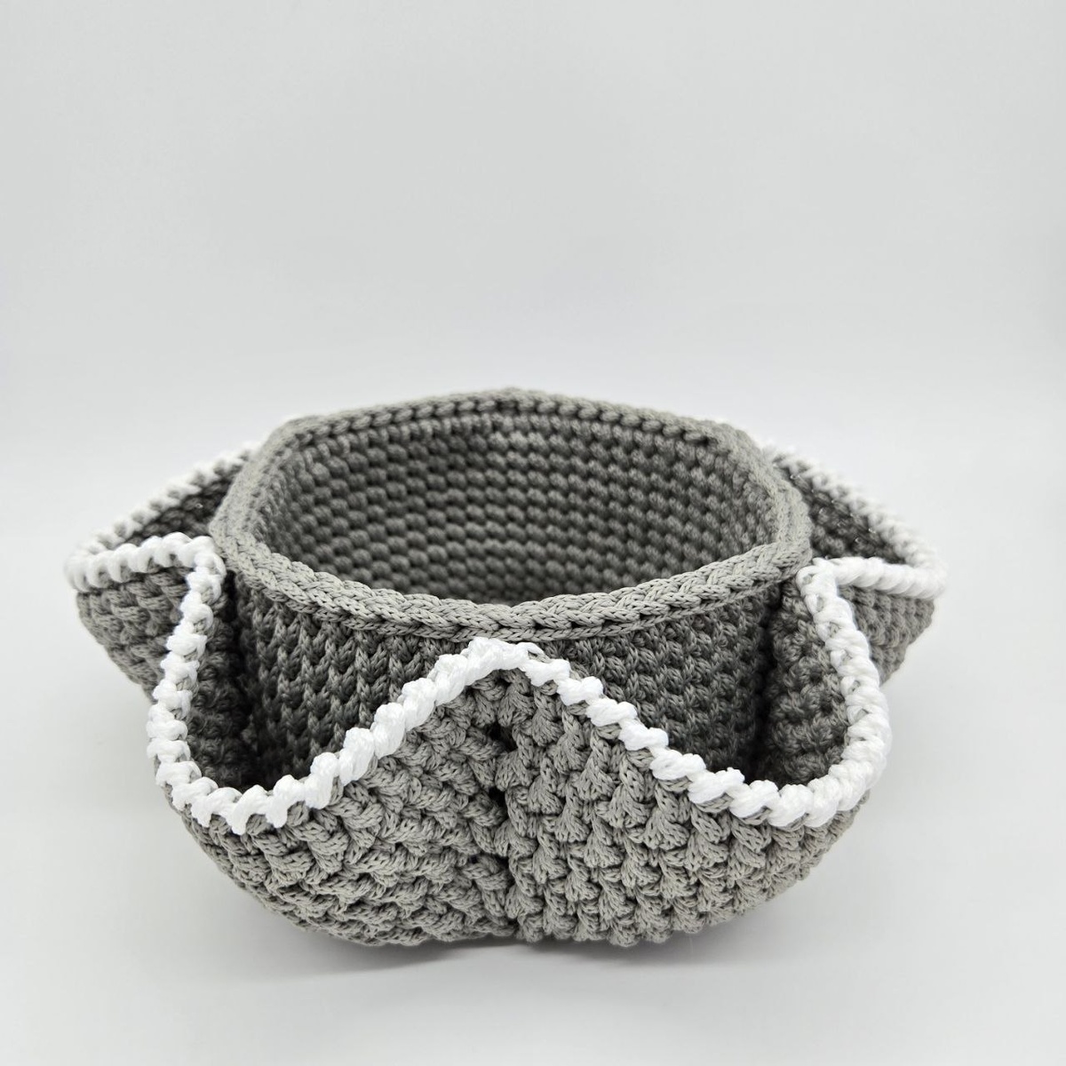 Пасхальная корзинка крючком