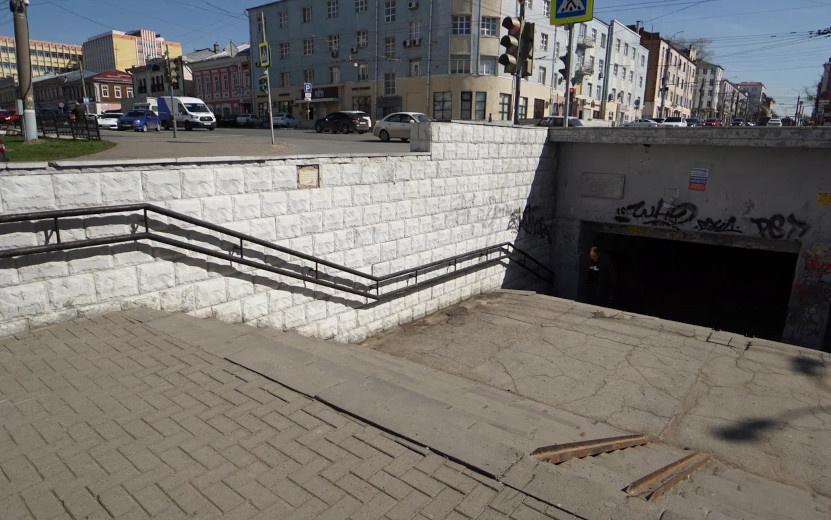    Почти 60 млн рублей потратят на ремонт подземного перехода у Собора Невского в Ижевске