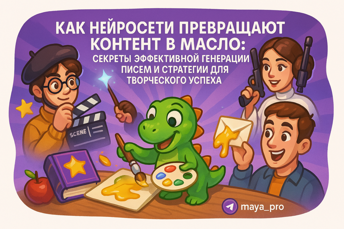    Как Нейросети Превращают Контент в Масло: Секреты Эффективной Генерации Писем и Стратегии для Творческого Успеха Артур Хорошев