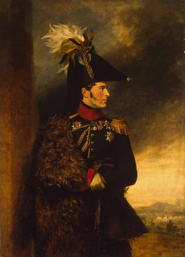 Александр Сергеевич Меншиков. Портрет кисти Доу, 1826