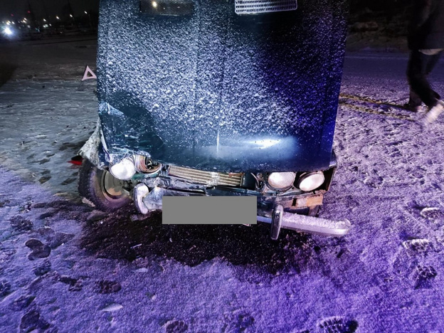    На Луганской столкнулись ВАЗ и Volkswagen