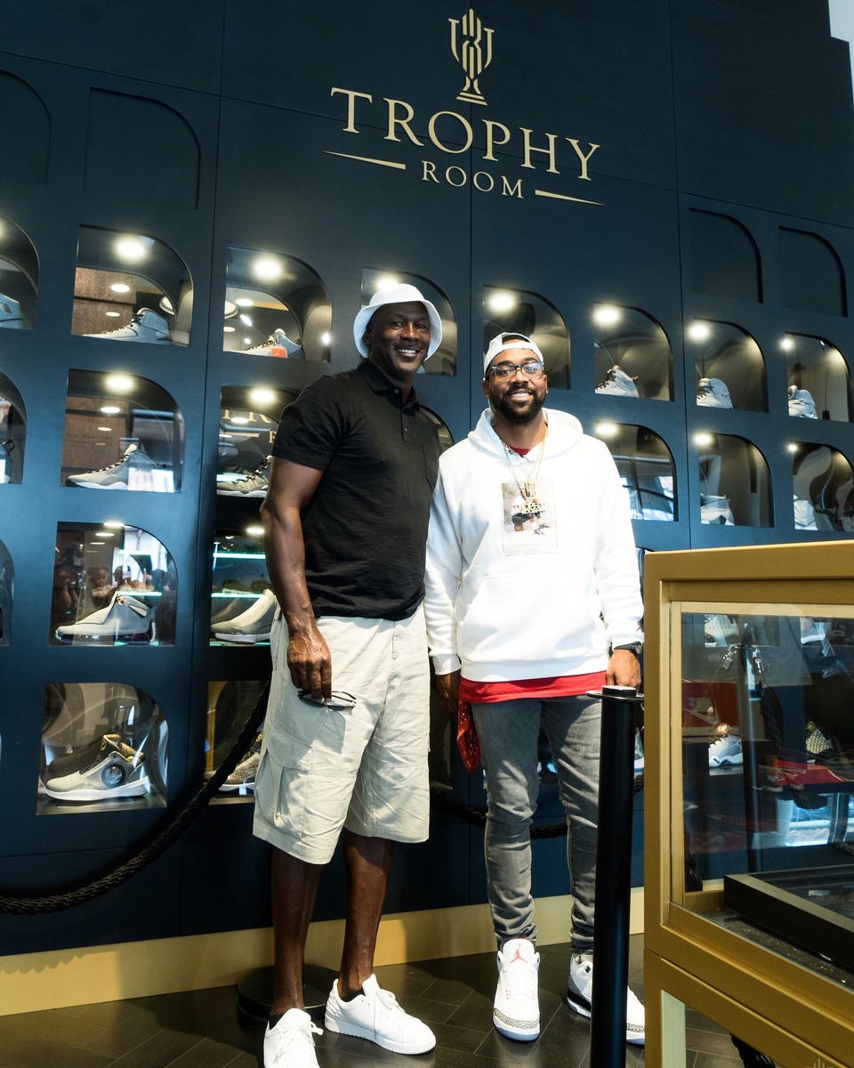 Майкл Джордан и его сын Маркус Джордан