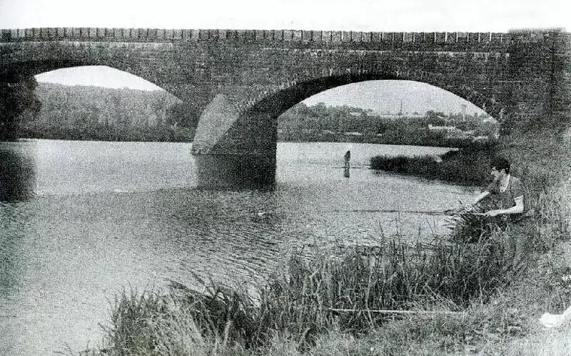 Мост в конце 1970-х – начале 1980-х гг.