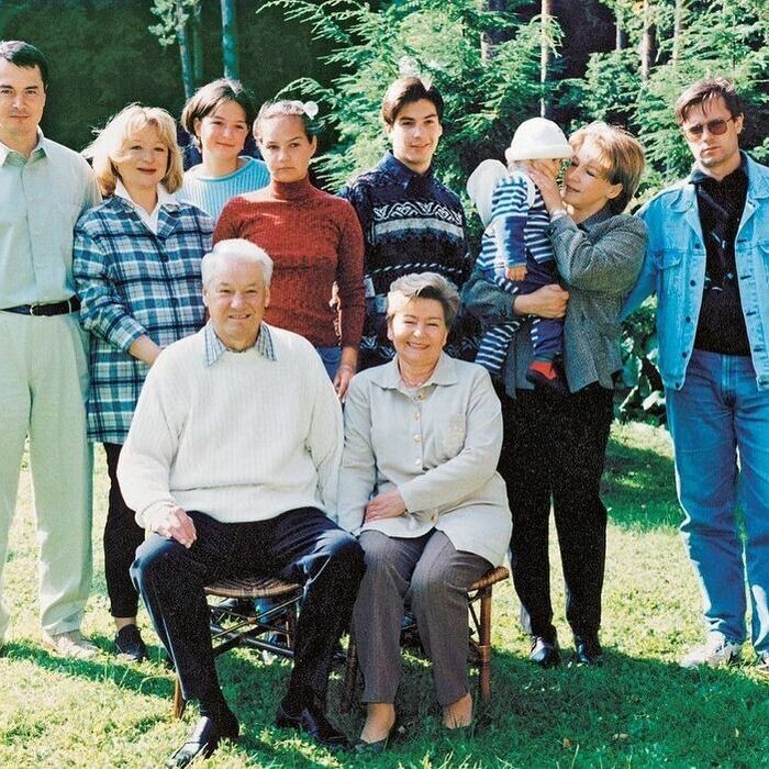 Семья Бориса Ельцина