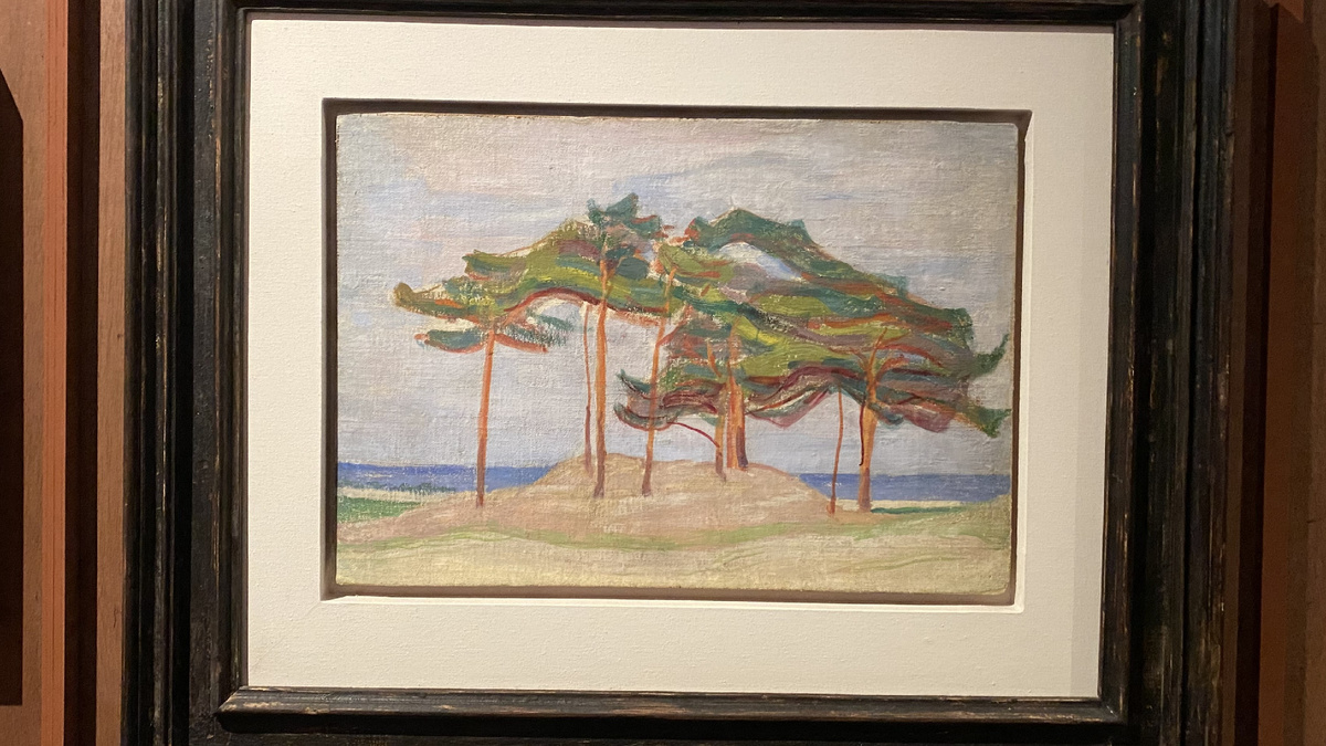 Михаил Матюшин, "Сосны" (1910)