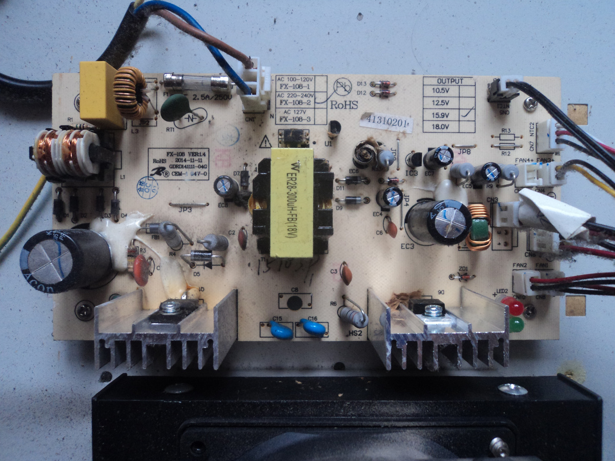 Плата управления. Фото автора.