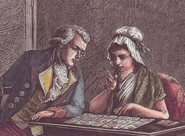 Мадам Ленорманн гадает