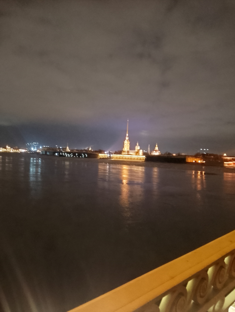 Акватория Невы  вид с Троицкого моста 