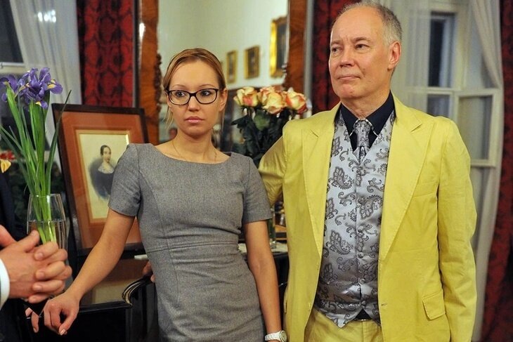 Владимир Конкин и его дочь София Конкина