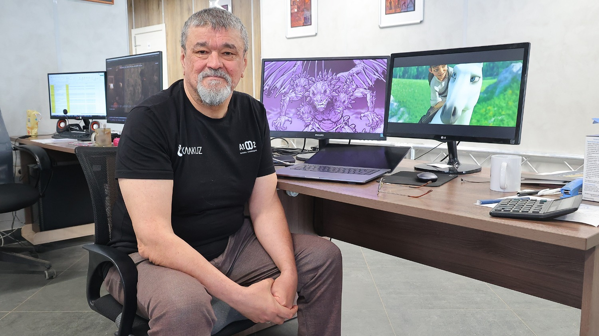 Артур Абдрахманов: «Наша студия — это в первую очередь дом для ребят».Фото:Александр ДАНИЛОВ