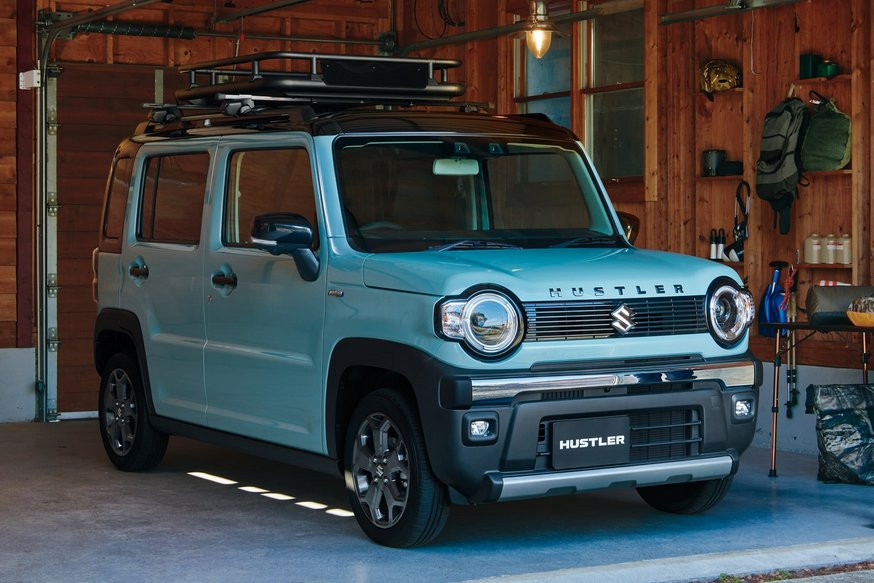 Внедорожная версия Suzuki Hustler Tough Wild с багажником на крыше
