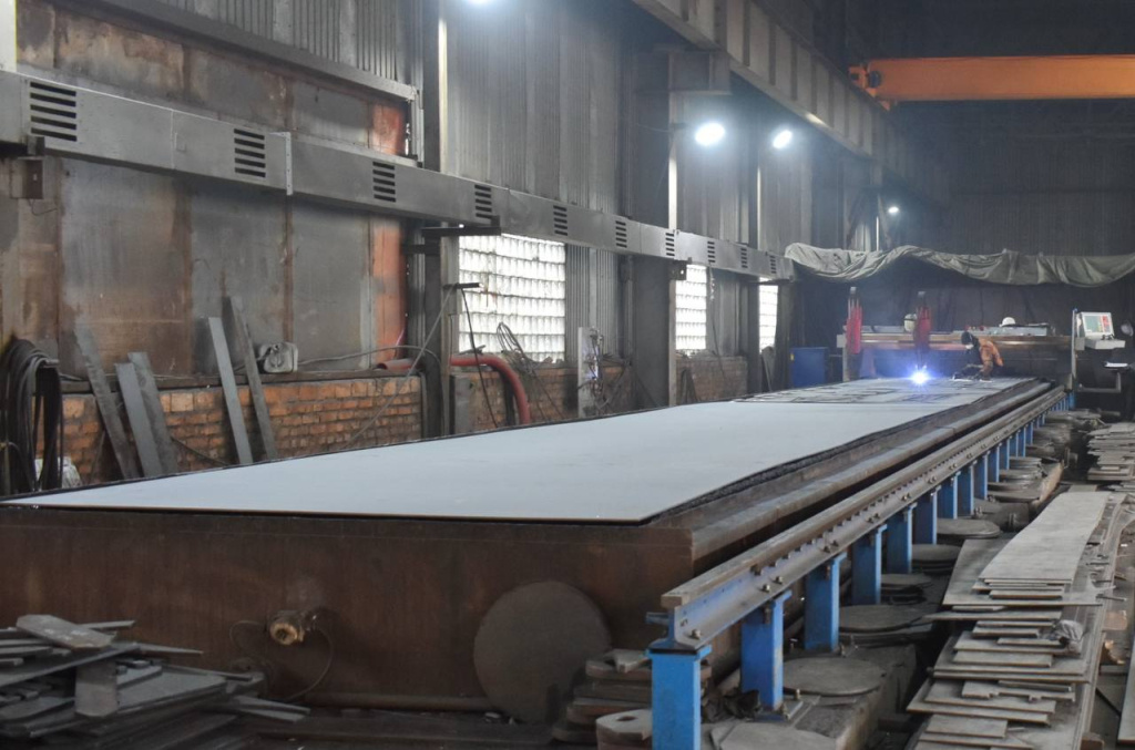 В Астрахани началась резка металла для сухогруза проекта RSD81 / Фото: РМРС  📷
