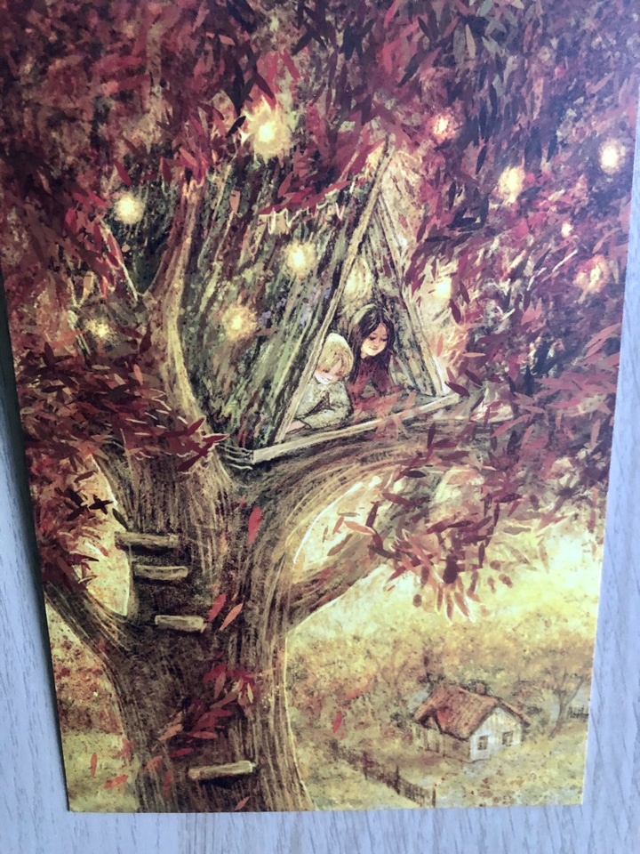 Секретный шалаш. Художник Галина Егоренкова.
