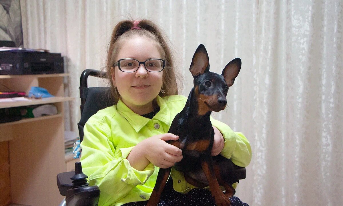 Вика Козлова, подопечная фонда «Алёша»