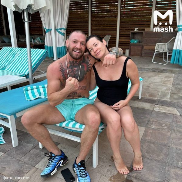    Ида Галич с Конором Макгрегором. Фото: