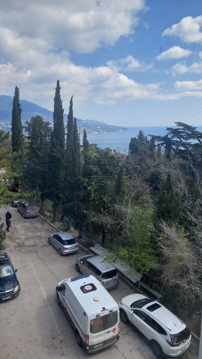 Вид из окна отделения