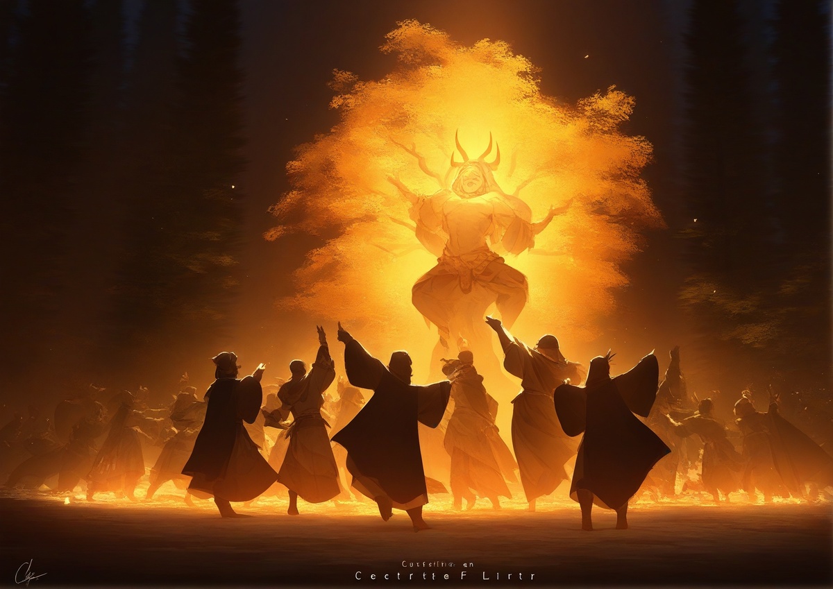 Дух предка в образе дерева