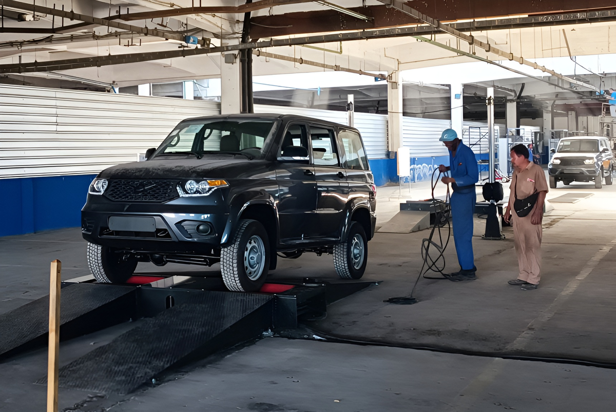 Фотография с Кубы где запустили серийное производство российских автомобилей