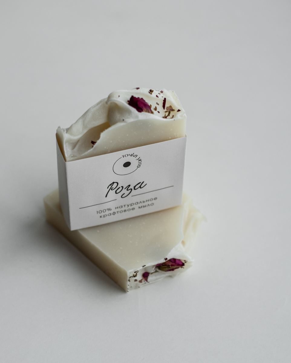 Мыло "Роза" от "Точки уюта"