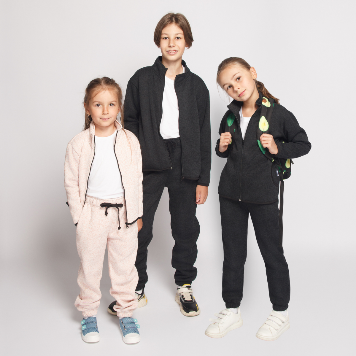 Толстовка поддева на молнии светло-розовая WB: 306798136