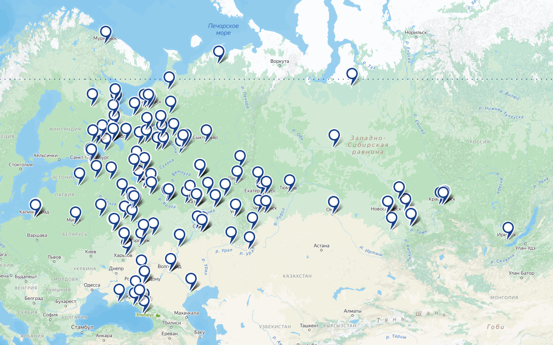 Сеть официальных дилеров Parsun охватывает всю страну 