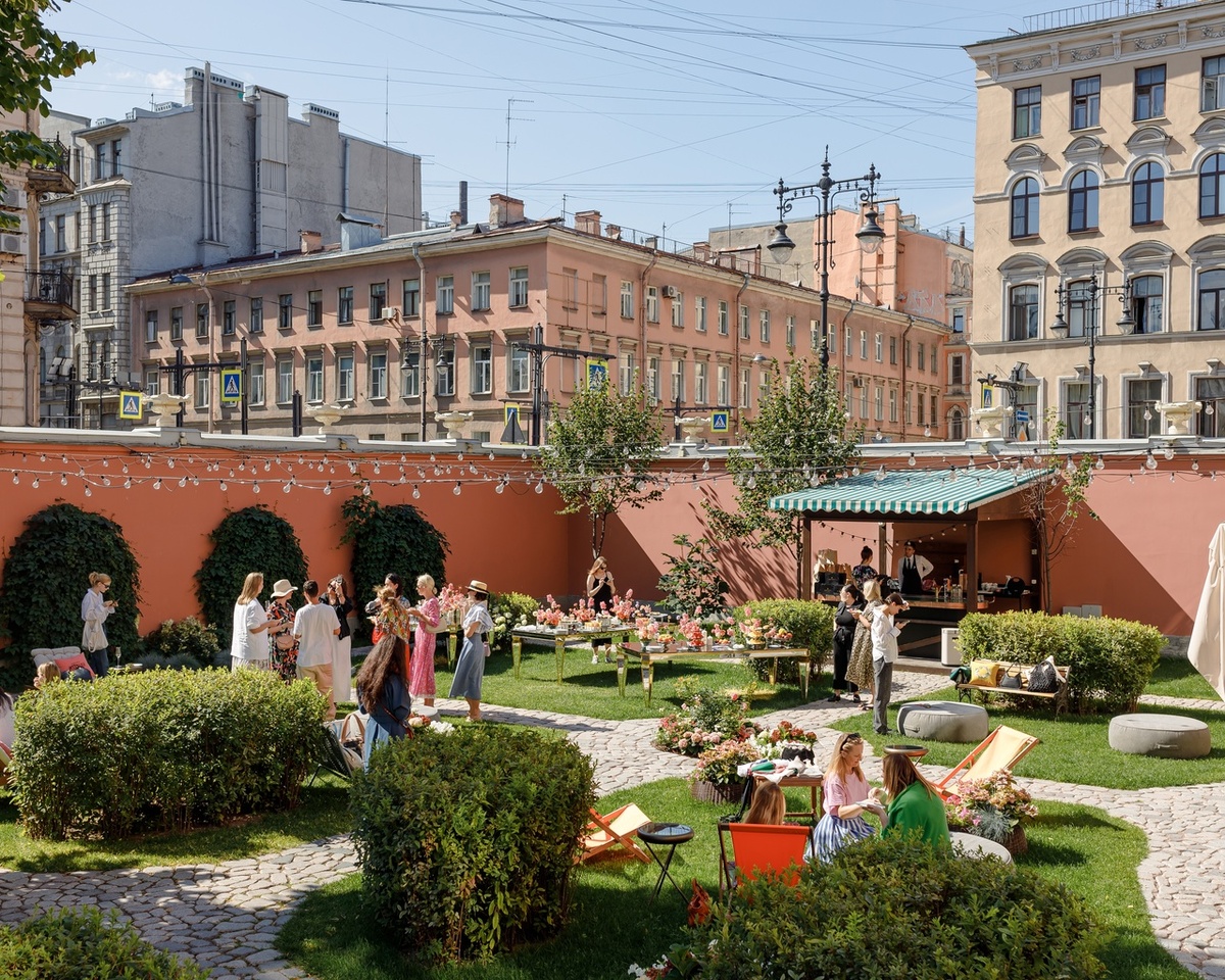 Внутренний дворик особняка Мясникова. Источник фото: vk.com/osobnyak_myasnikova