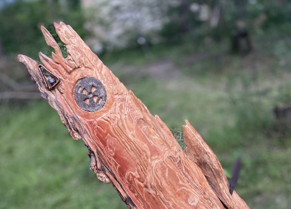 Ведогонное древо (фрагмент). Мастер: А. Шевцов