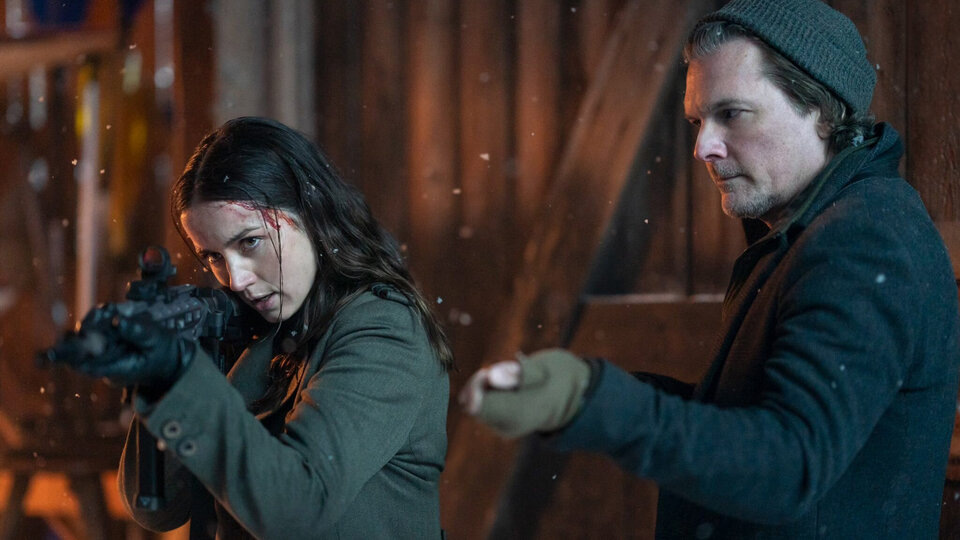    Ана де Армас и Лен Уайзман на съемках фильма