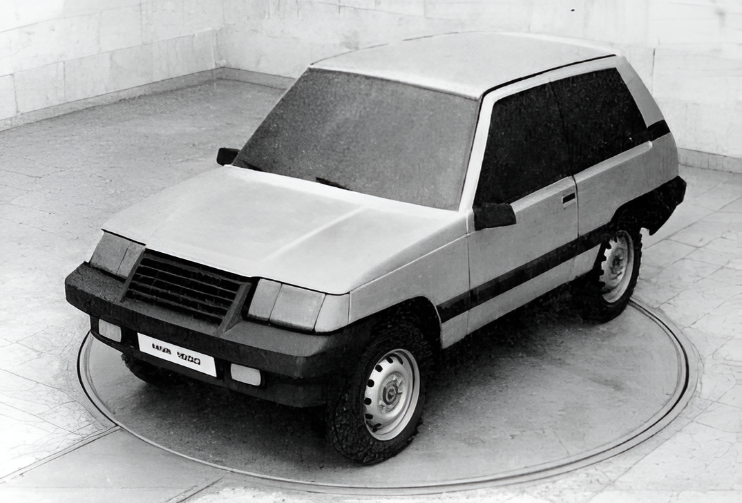 Ранний дизайна новой Нивы (1980 год)