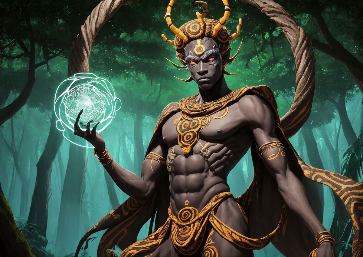 Анансі, герой-трикстер африканской мифологии