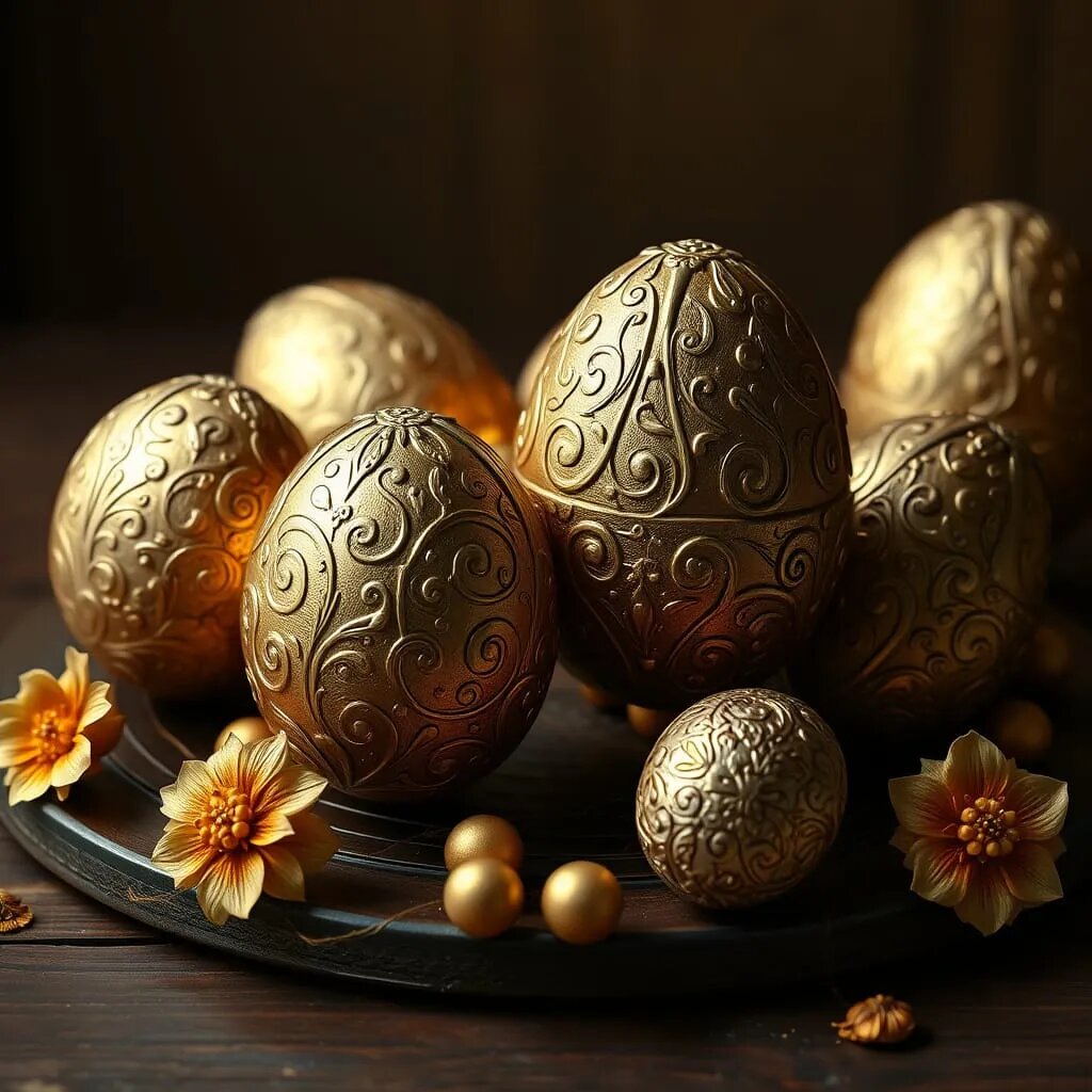 золотые яйца