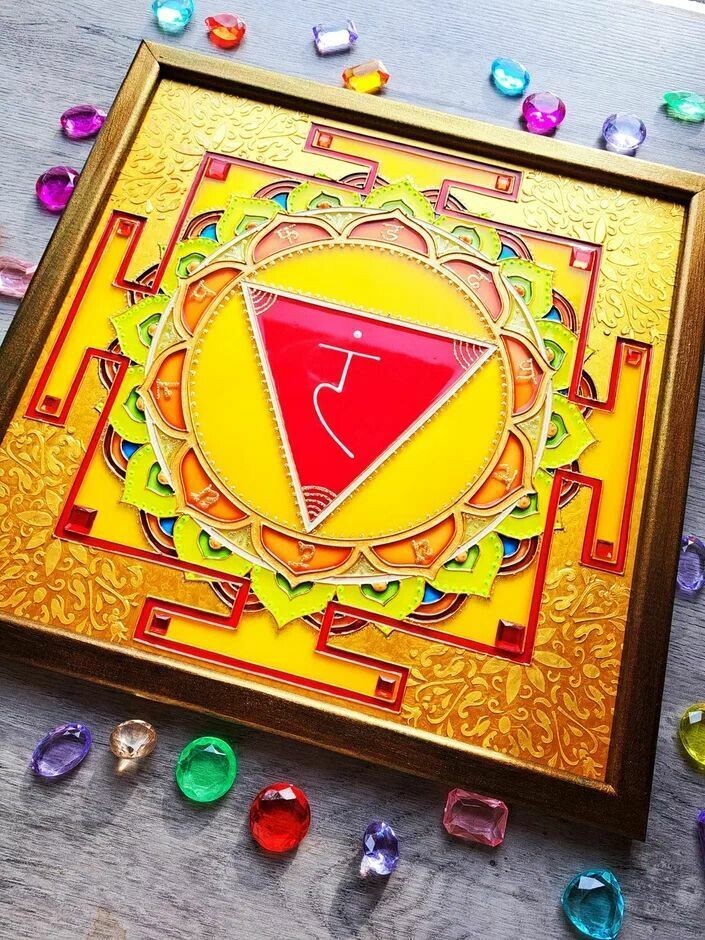 Манипура чакра янтра