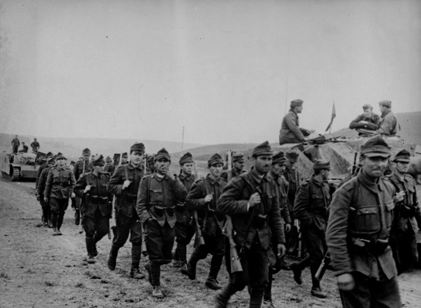 Румынские пехотинцы на советской земле. Фото из открытых источников