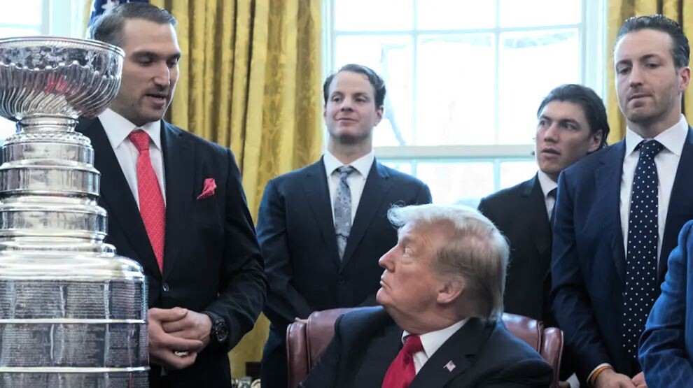 Овечкин принимает поздравления