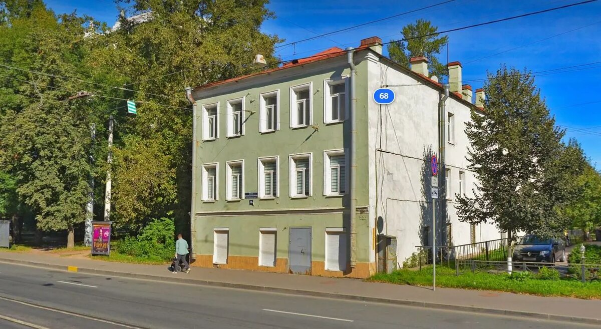    Проспект Обуховской Обороны, 68. Фото: скрин «Яндекс Панорама»