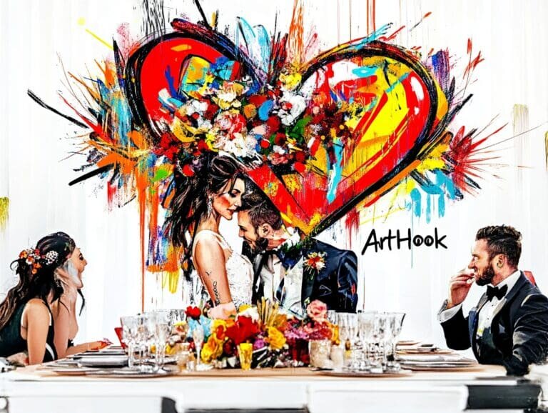    Свадебное граффити: как создать уникальный фон для креативной свадьбы и запечатлеть вашу историю любви Art-Hook.Ru