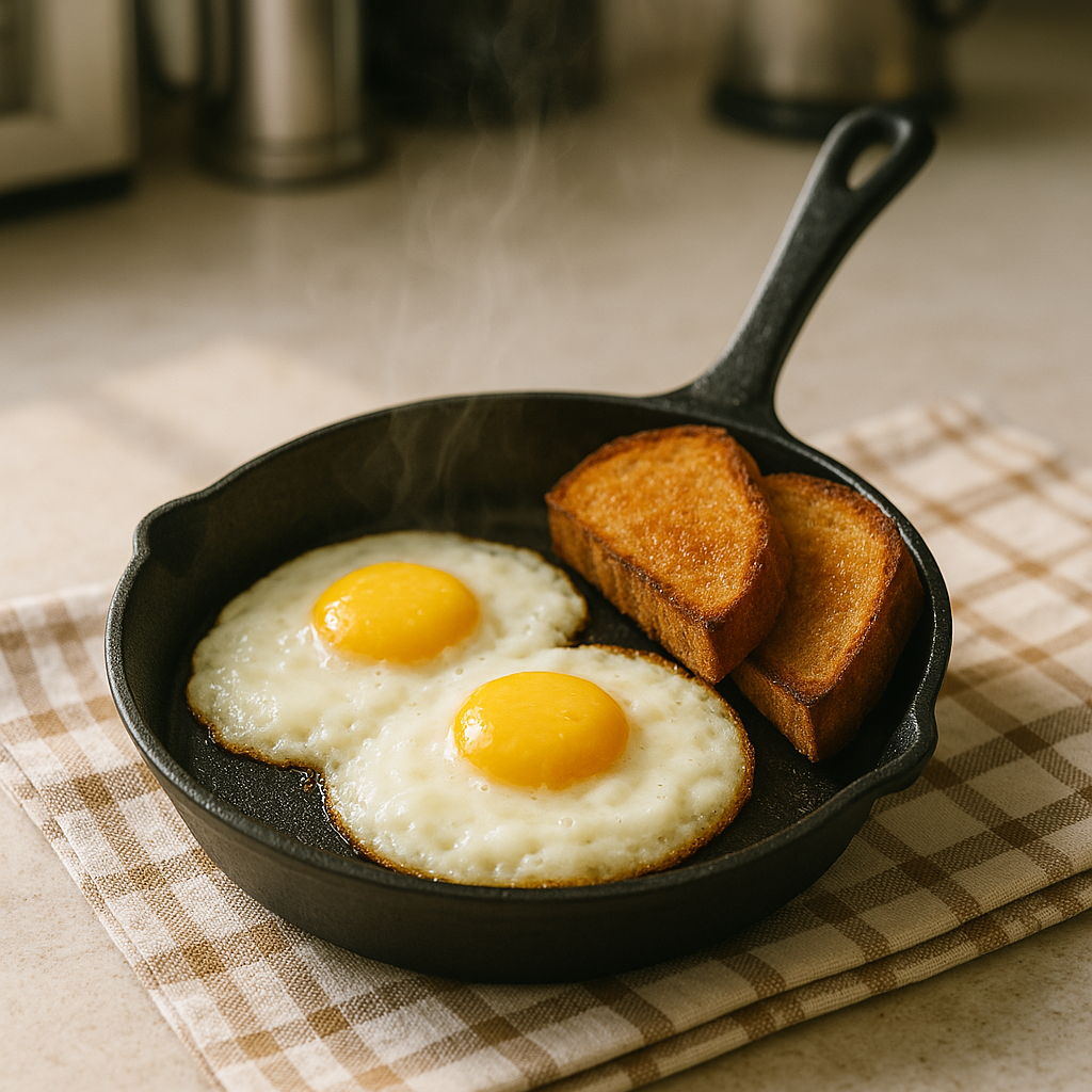 Сковорода FISSMAN чугунная порционная 16 см.