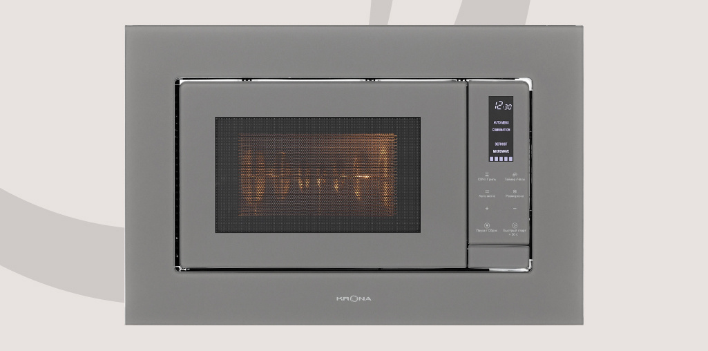 Встраиваемая микроволновая печь KRONA MYSTERIUM mw 60 GR