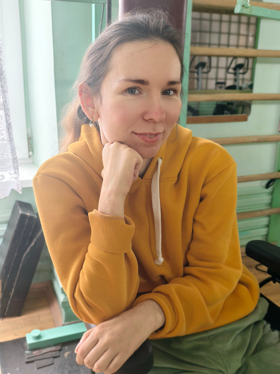 В тренажёрном зале