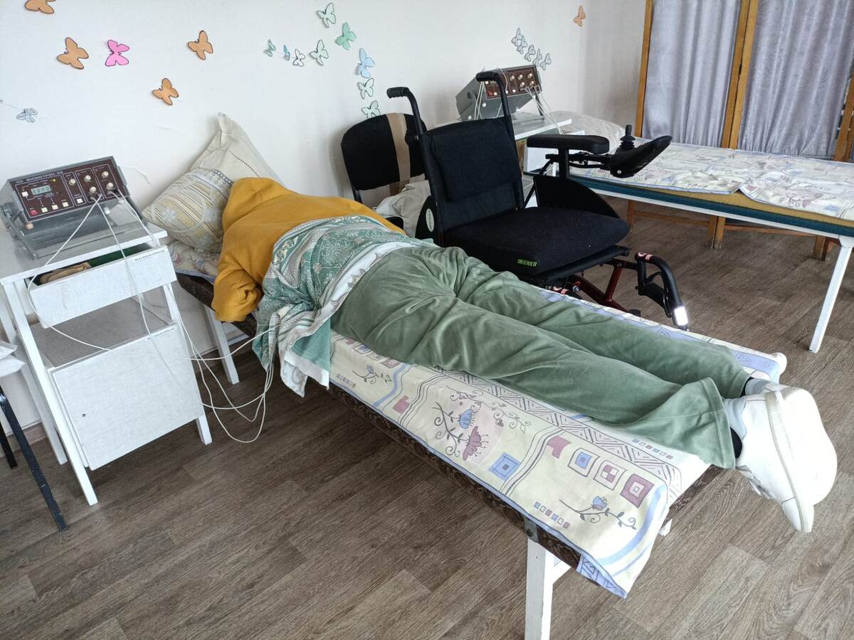 На электростимуляции