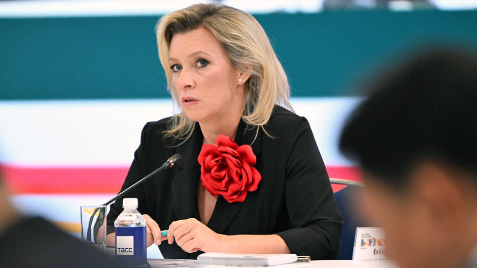 Мария Захарова.📷Фото: Глеб Щелкунов / Коммерсантъ