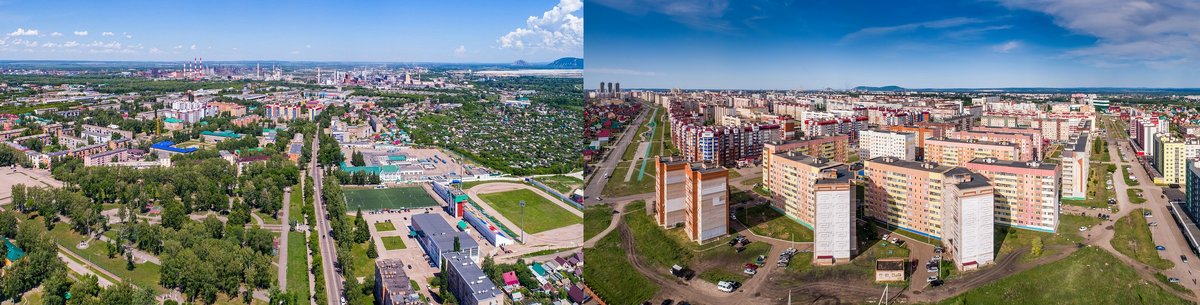Стерлитамак. Авторский коллаж по фото из открытых источников