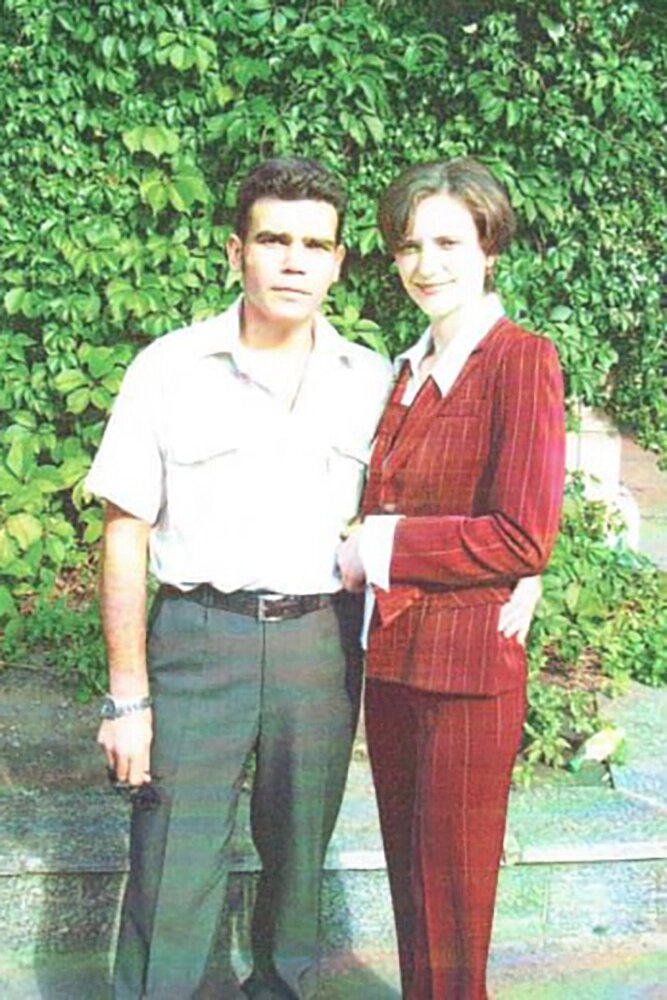    Ирина Вялкова с мужем Владиславом. Фото: личный архив