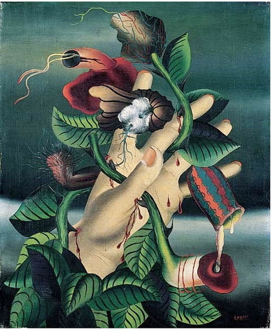 Сюрреалистическая рука.