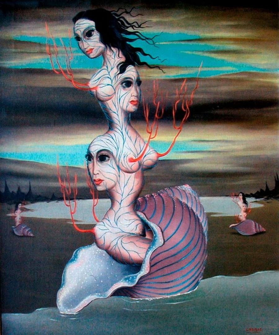 Внешний вид Артемиды (Apparition des Arthemises). 1945 г.
