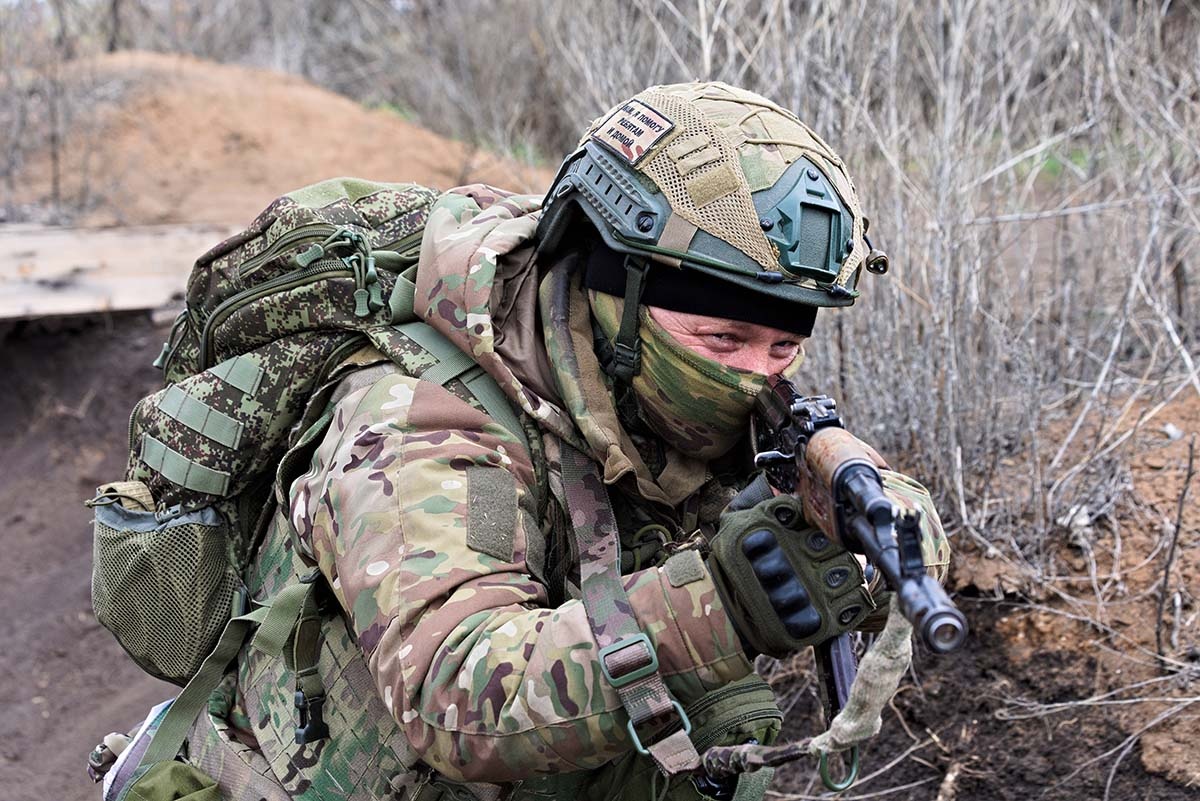 Военнослужащий с позывным «Малой»
