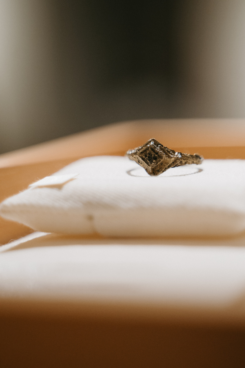 Медное кольцо, найденное на месте строительства «Обыденского № 1»