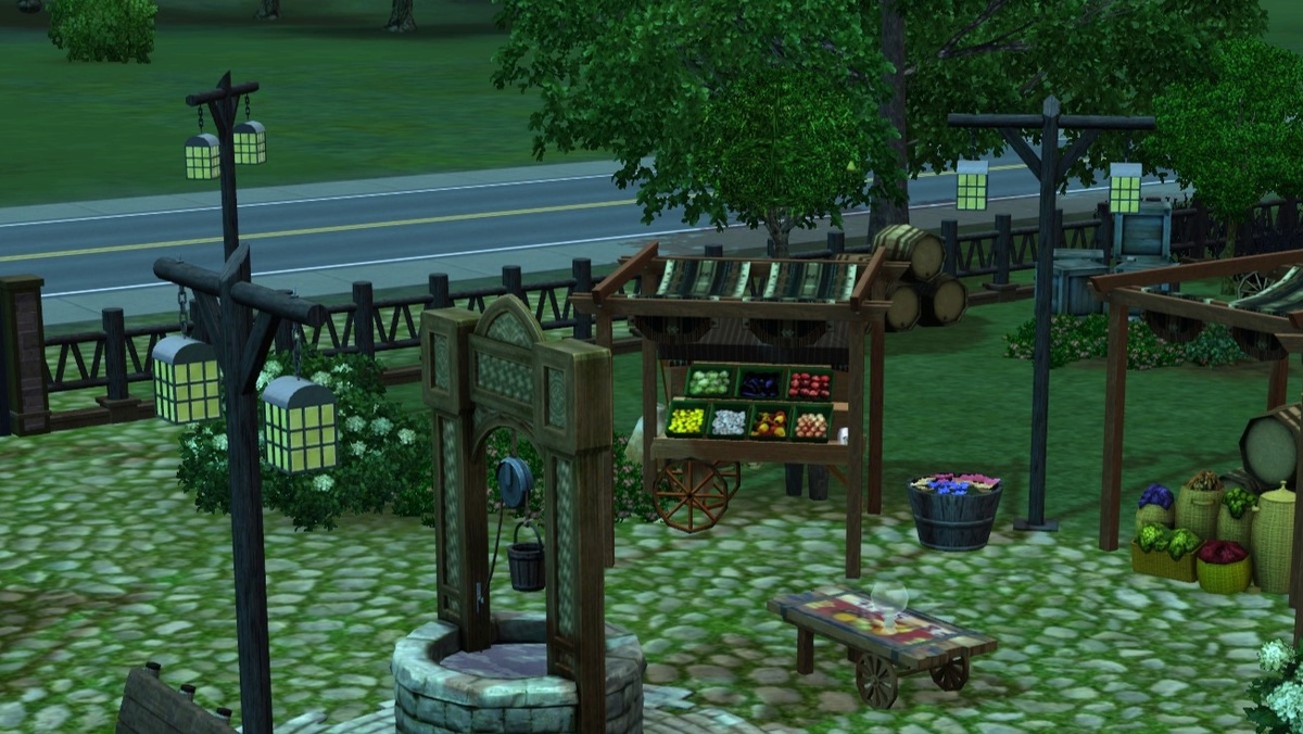 В центре кадра - та самая тележка