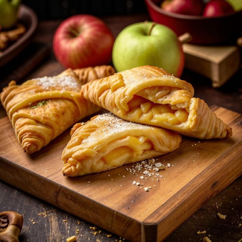 Творожно-яблочные конвертики: вкусно и полезно